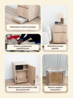 Тумба-сейф B36 з RFID замком та металевим сейфом - Зображення 11